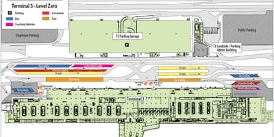 Las Vegas, zračna luka terminal 3 karta